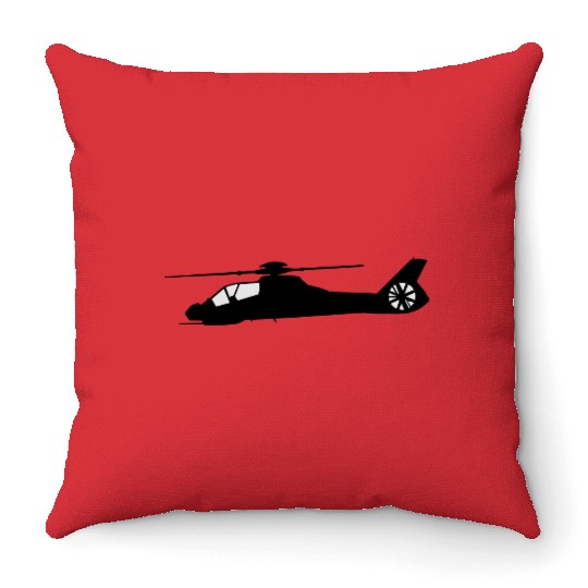 helicopter Boeing Sikorsky RAH 66 Comanche Throw Pillows