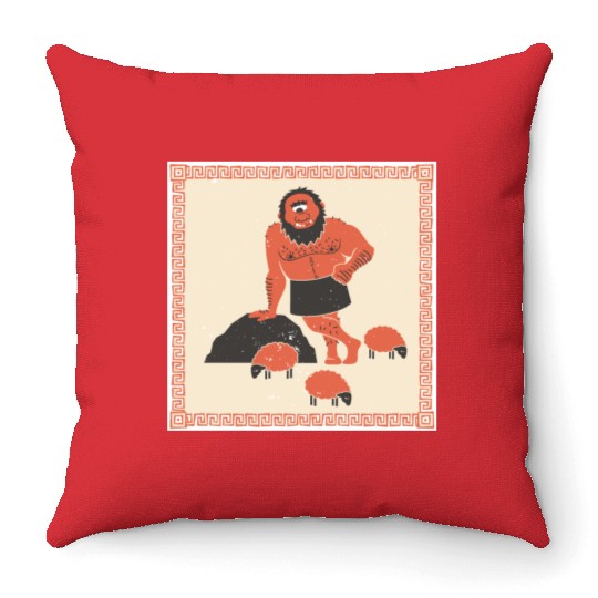 Cyclops Throw Pillows