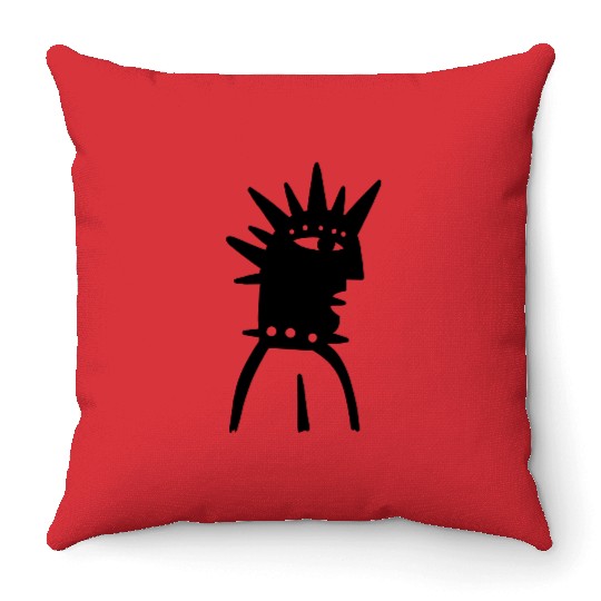 Punk Throw Pillows