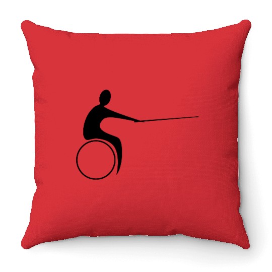 13 Paralympics 20 ai vectorstock 1130088 Throw Pillows