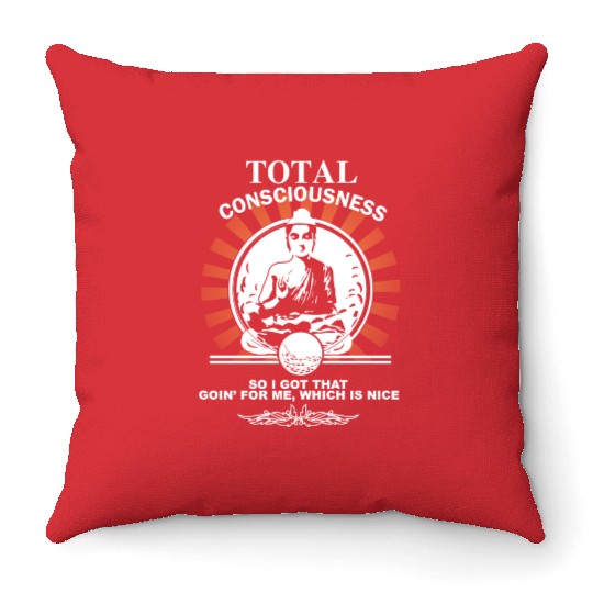 Caddyshack - That goin' for me, which is nice Throw Pillows