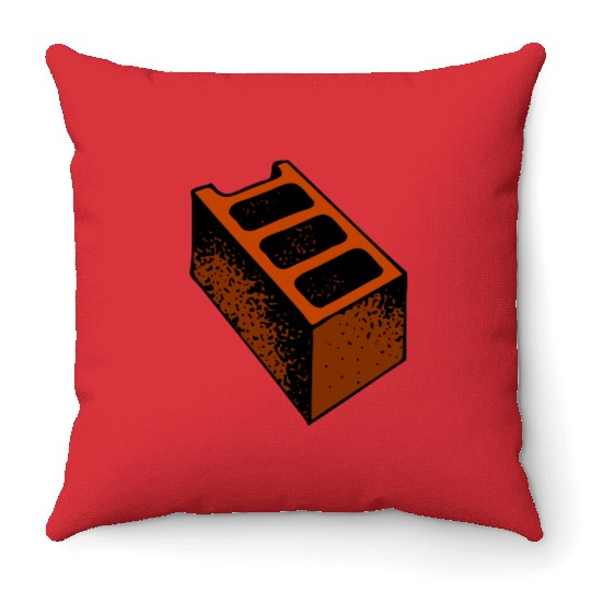 building construction worker crane house35 Throw Pillows