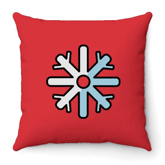 Snowflake Throw Pillows