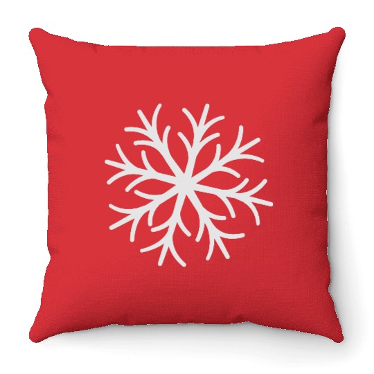 Snowflake Throw Pillows