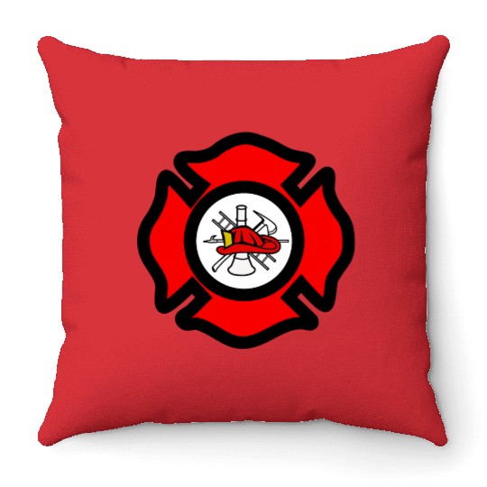 Firefighter Throw Pillows