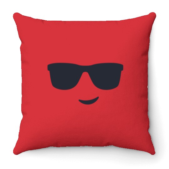 Smiley Face 3 Throw Pillows