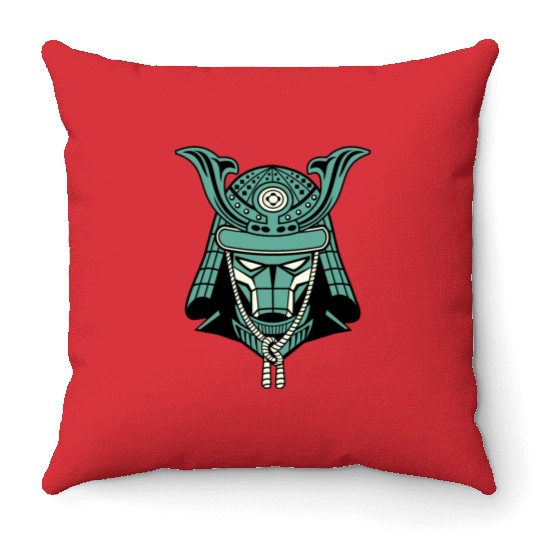 Samurai Throw Pillows