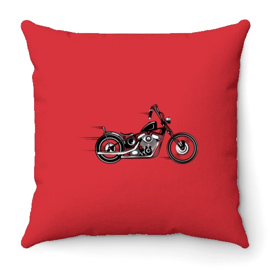 chopper Throw Pillows
