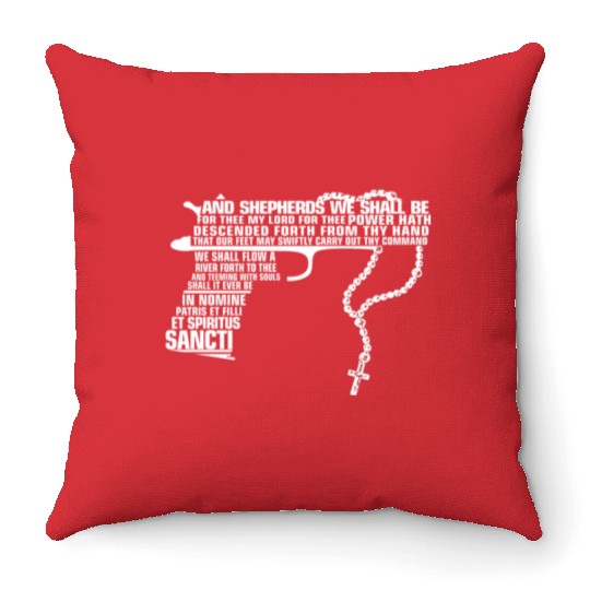 The Boondock Saints - And Shepherds we shall be Throw Pillows