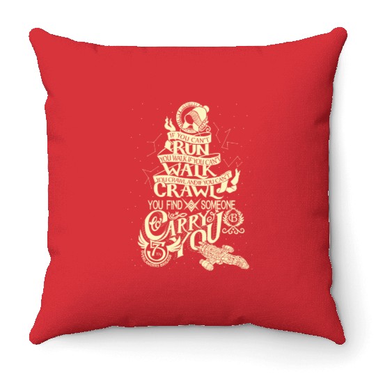 Firefly Throw Pillows - Serenity - When You Can't Run