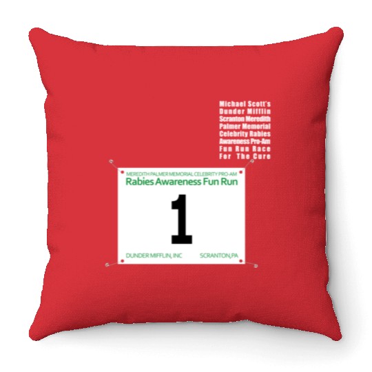 FUN RUN Michael Throw Pillows