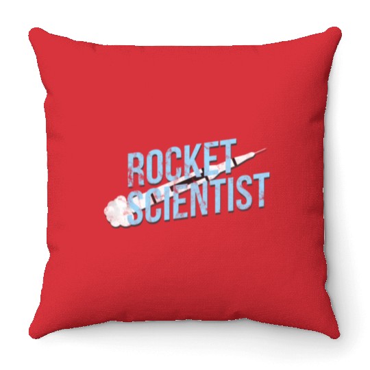 Science - Rocket Scientist Throw Pillows