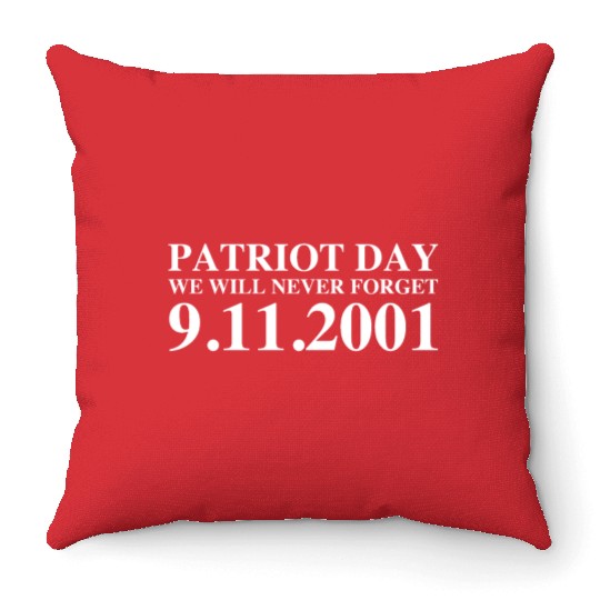 Patriot Day 9/11 Throw Pillows