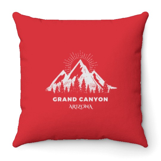 Grand Canyon National Park Throw Pillows
