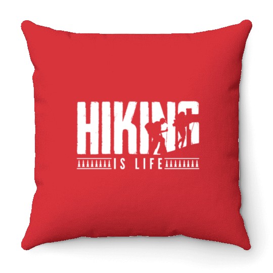 Hiking Throw Pillows