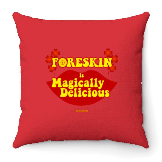 "Magically Delicious" by Trish Causey Throw Pillows