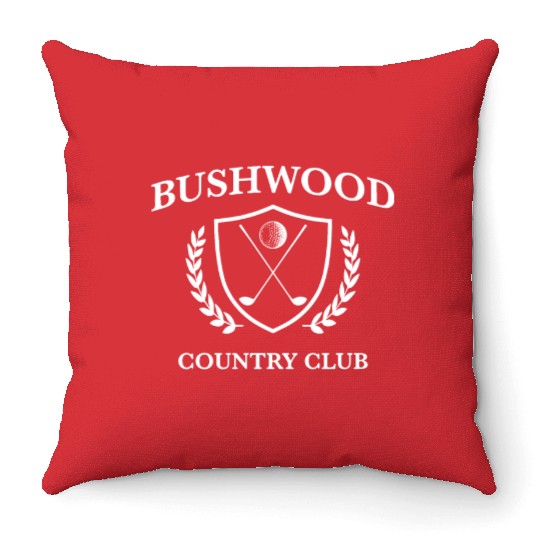 Bushwood country club UGP campus funny golf Throw Pillows