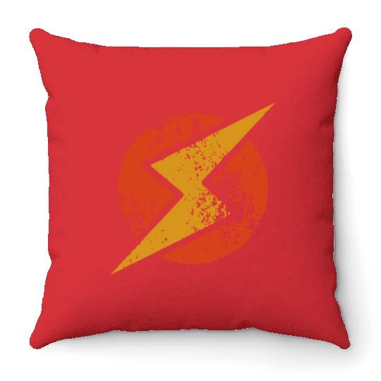 Lightning Bolt Throw Pillows