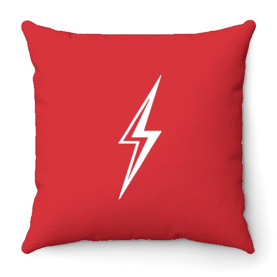Lightning Bolt Throw Pillows