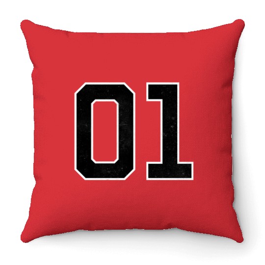 01 General Lee Throw Pillows
