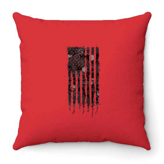 National Flag Series: USSF Special Forces Throw Pillows