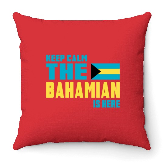 Keep Calm Bahamas Design / Gift Throw Pillows