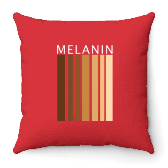 Dope Melanin Shades Black Pride Black Girl Magic Throw Pillows