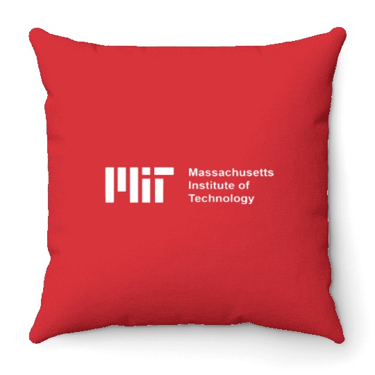 Mit University Math Geeks Nerdy Science Throw Pillows