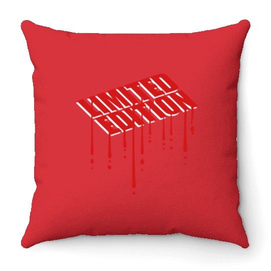 Text Need Money Not Friends Logo lonely design ear Throw Pillows