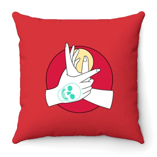 Wristlock - Brazilian Jiu Jitsu BJJ Gift Throw Pillows