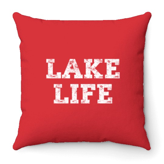 Lake Life Throw Pillows | Lake Life Throw Pillows