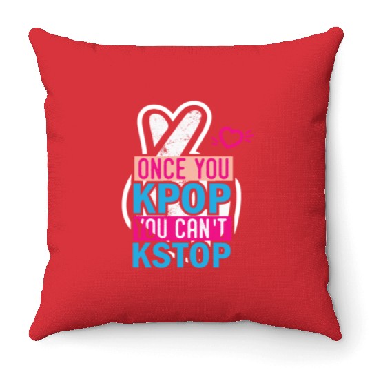 K-pop K-pop Clothing K-pop Music K-pop Throw Pillows