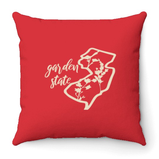 Garden State Nature Love Throw Pillows