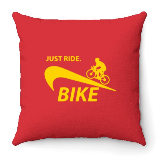 Cycling Bike Tour de Yorkshire Tour de France Throw Pillows