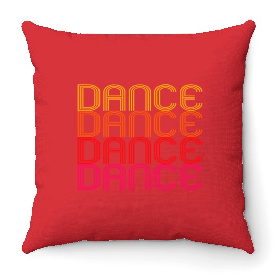 DANCE Throw Pillows