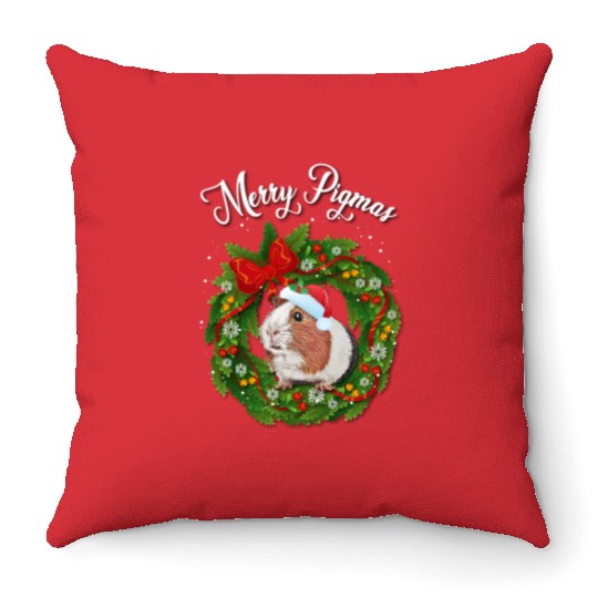 Guinea Pig Throw Pillows
