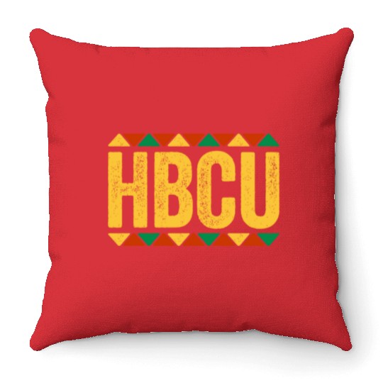 Hbcu Throw Pillows Historical Black College Alumni Gift