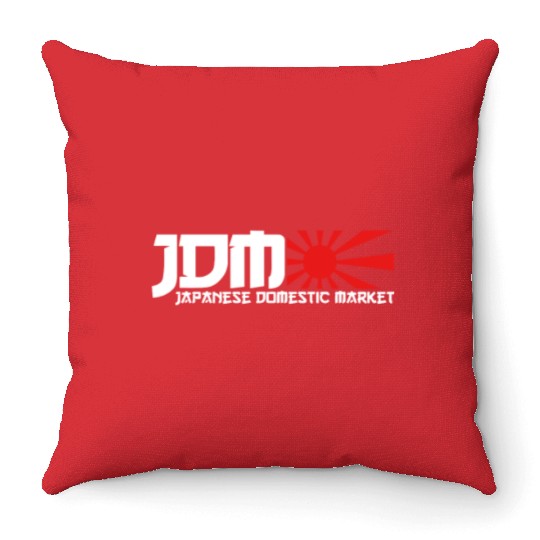 Drift & Tuning Fan Jdm Automotive Apparel Car Meet Throw Pillows