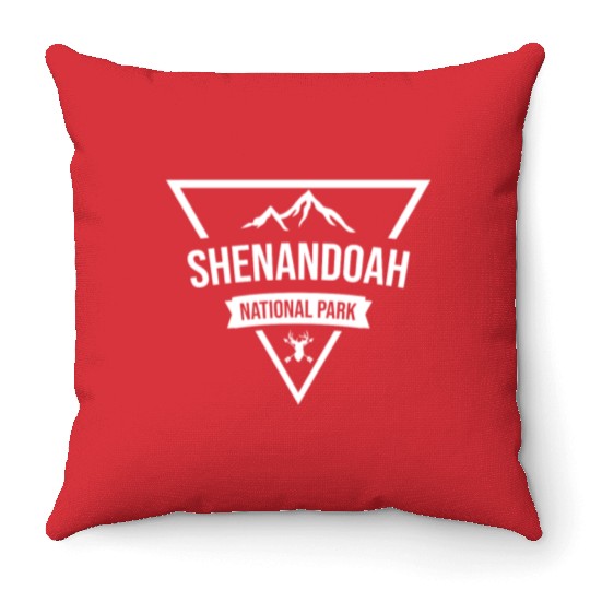 Shenandoah National Park Throw Pillows