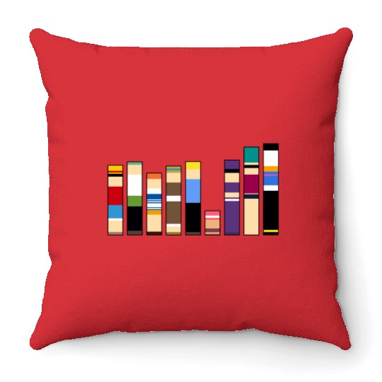 Anime Luffy Zoro Nami Straw Hat Colour Palette Throw Pillows