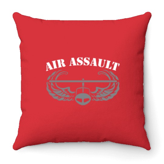 Army Air Assault 20460 Throw Pillows