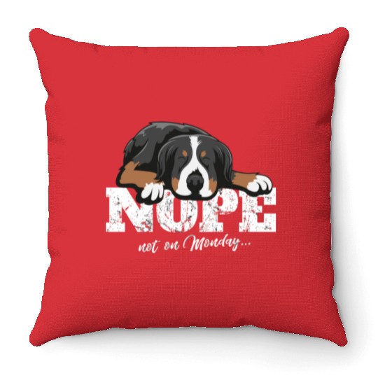 Bernese Mountain Dog Gift Throw Pillows