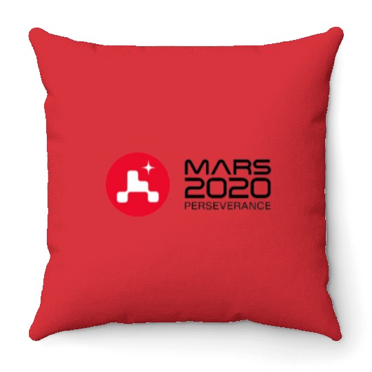 Mars 2020 Perseverance Rover Throw Pillows