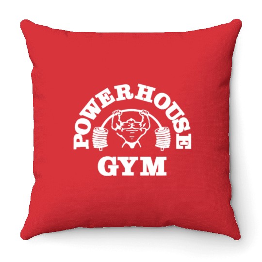 Powerhouse 2021 gym Throw Pillows