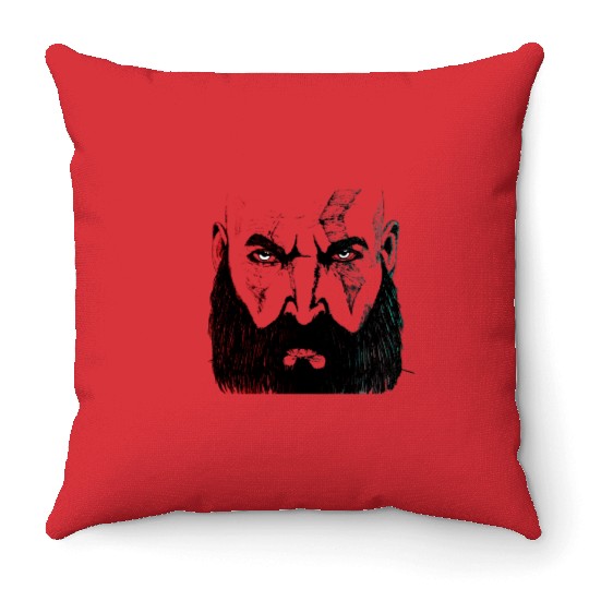 God of War Throw Pillows
