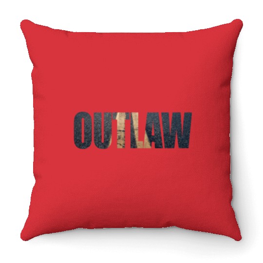 Outlaw Race Street Racing Drag Strip birthday chri Throw Pillows