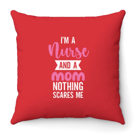 Nursing Registered Nurse Mom RN Throw Pillows