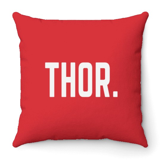 Thor Throw Pillows