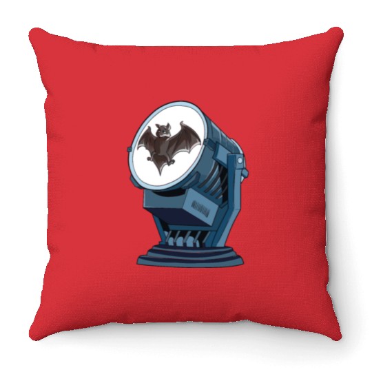 Animals Bat Job Throw Pillows