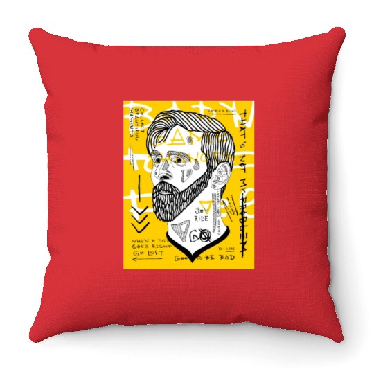 Messi Throw Pillows